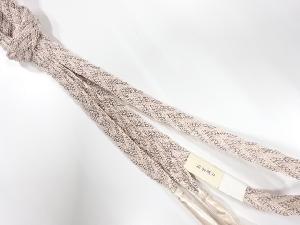 未使用品　正絹　夏手組帯締め